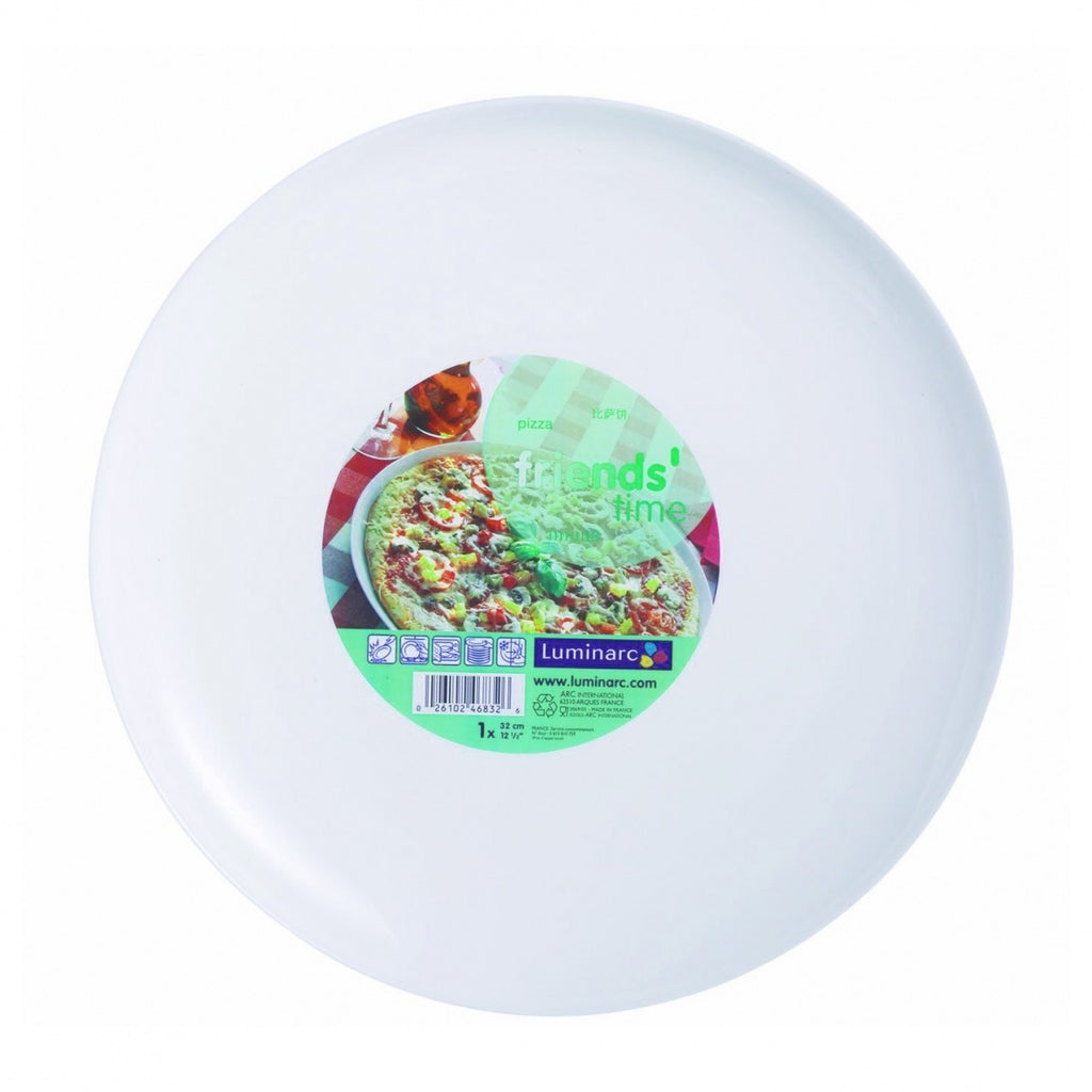 Image - Luminarc Friends Time Round Pizza Plate, 32cm, White