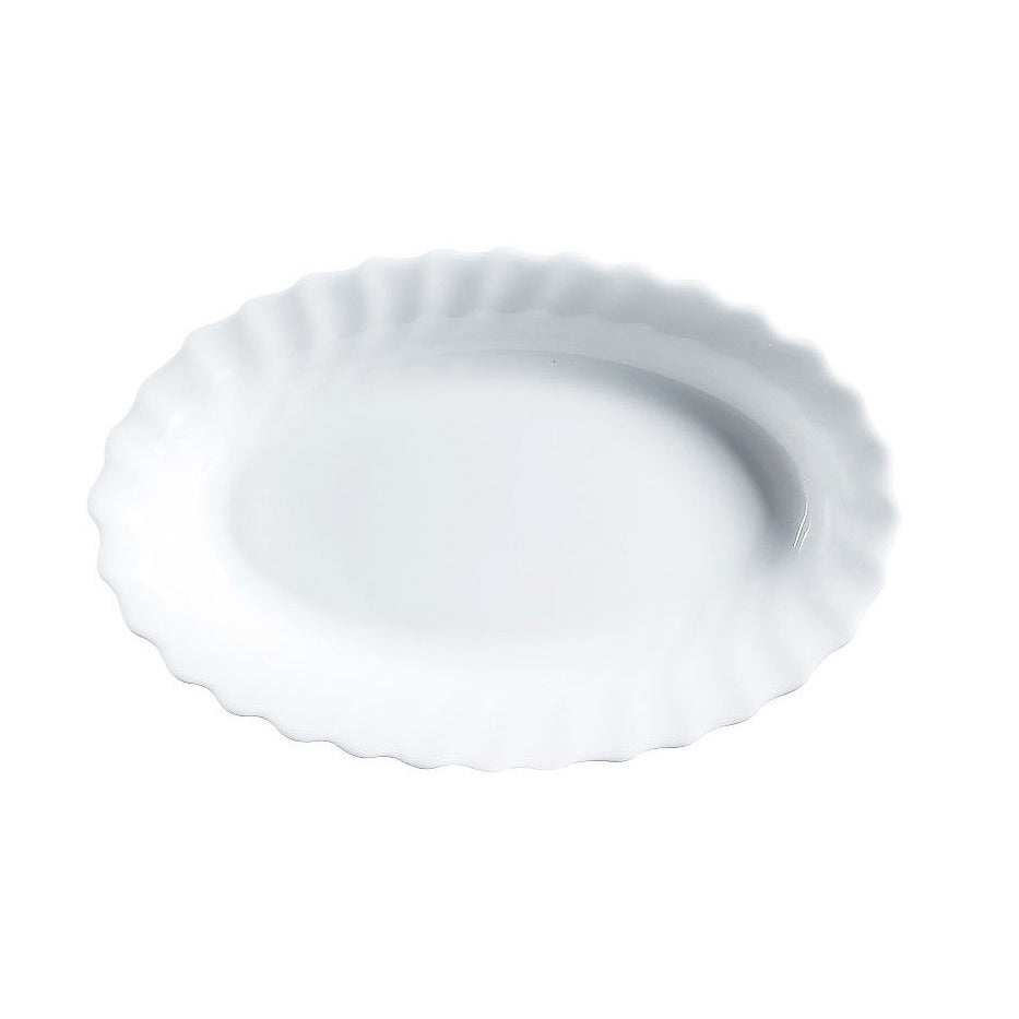 Image - Luminarc Trianon Oval Dish, 22cm, White