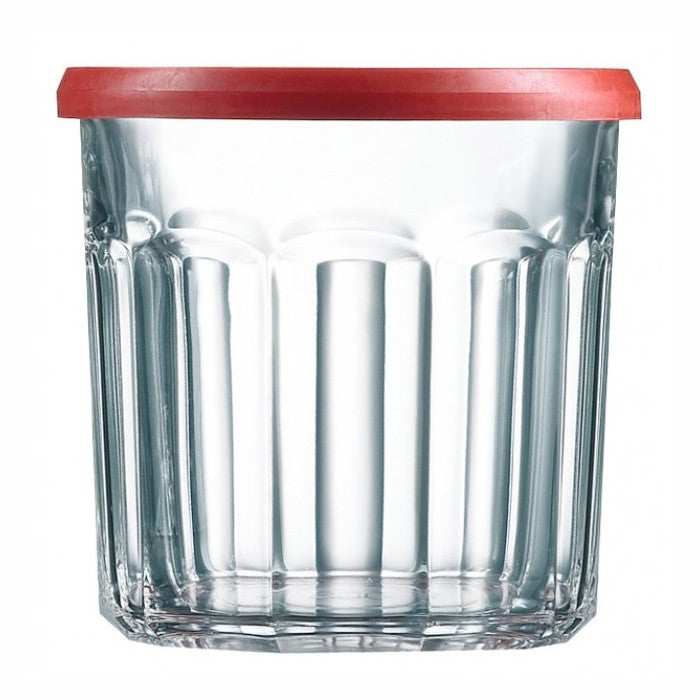 Image - Luminarc Red Top Jam Jar with Sealing Lid, 500ml, 6pcs