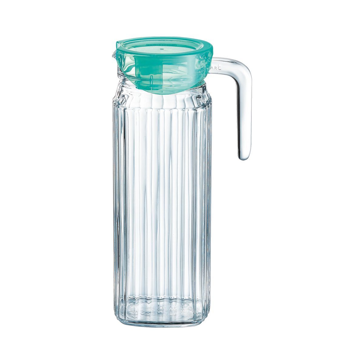 Luminarc 1L Water Jug Glass With Acrylic Lid Durable Jugs @ Best