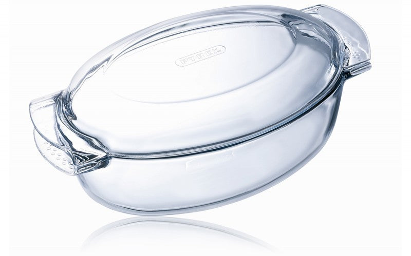 Image - Pyrex Essentials Glass Oval Casserole High Resistance, 4.5L