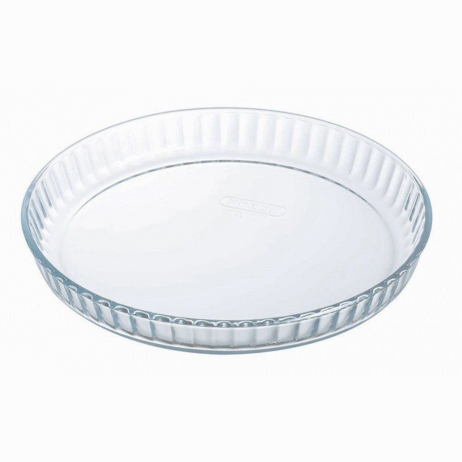 Image - Pyrex Bake & Enjoy Glass Quiche Flan Dish High Resistance, 25cm