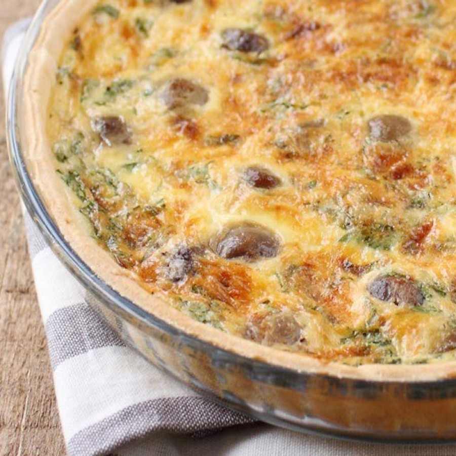 Image - Pyrex Bake & Enjoy Glass Quiche Flan Dish High Resistance, 25cm