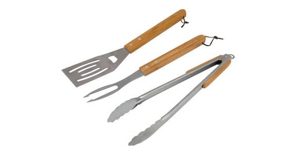 Image - Campingaz Universal Utensil Kit Spatula, Tongs & Fork