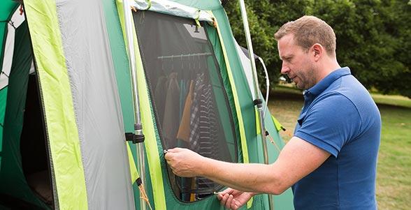 Image - Coleman MacKenzie 6 BlackOut Tent