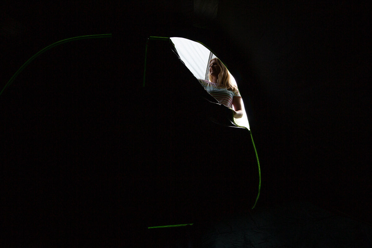 Image - Coleman Valdes Deluxe 4XL Air BlackOut Tent