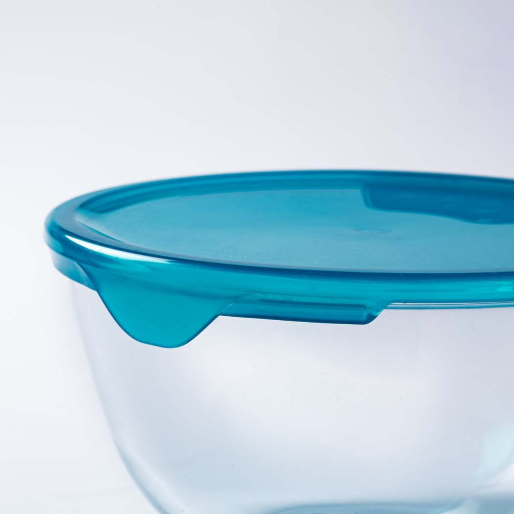 Image - Pyrex Prep & Store Glass Bowl High Resistance with Lid, 21cm