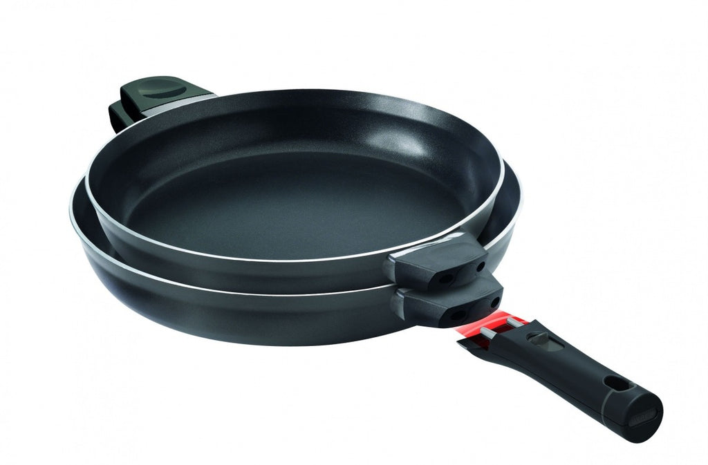 Image - Pyrex Attraction Frying Pans with Removable Handles, Set of 2, 24cm and 28cm, Black