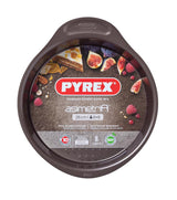 Image - Pyrex asimetriA Metal Easy-grip Cake Pan, 26cm, Brown