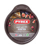 Image - Pyrex asimetriA Metal Easy-grip Cake Pan, 26cm, Brown