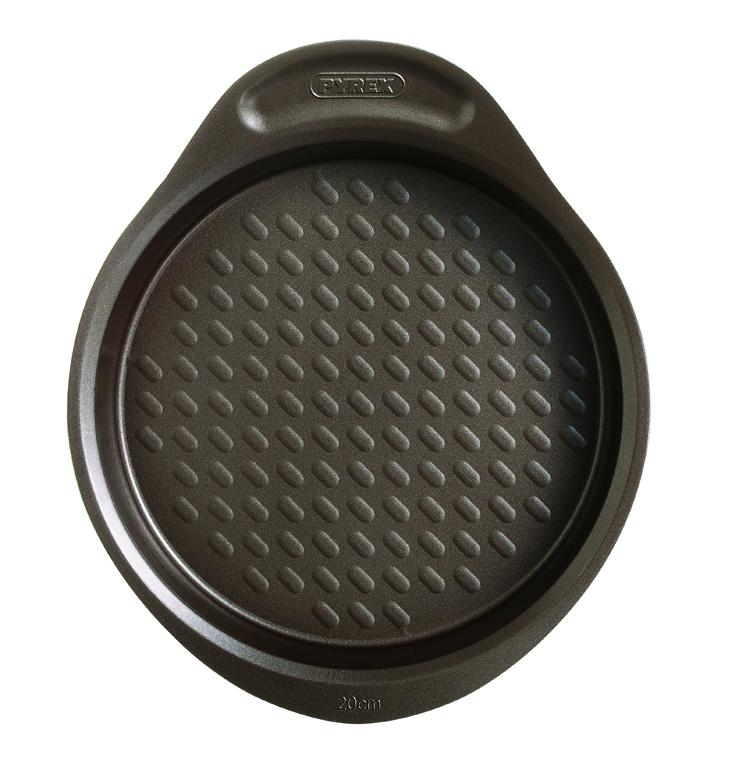 Image - Pyrex asimetriA Metal Easy-grip Cake Pan, 26cm, Brown