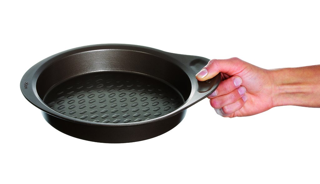 Image - Pyrex asimetriA Metal Easy-grip Cake Pan, 26cm, Brown