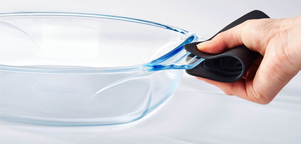 Image - Pyrex Irrestistible Glass Oval Roaster High Resistance Easy Grip, 35x24cm