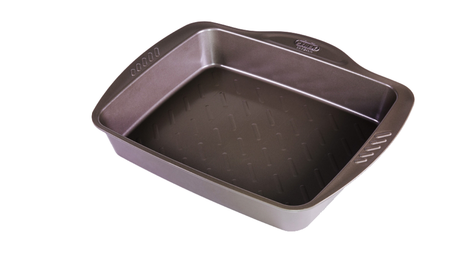 Image - Pyrex AsimetriA Metal Easy-Grip Rectangular Roaster, 40X31cm