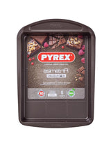Image - Pyrex AsimetriA Metal Easy-Grip Brownie Pan 28 x 22cm