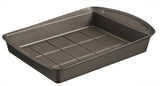 Image - Pyrex AsimetriA Metal Easy-Grip Brownie Pan 28 x 22cm