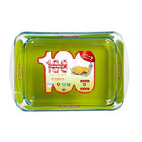 Image - Pyrex Set of 2 Roasters, 35cm x 23cm + 40cm x 27cm, Transparent