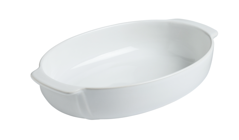 Image - Pyrex Signature White Oval Roaster, 35x23cm