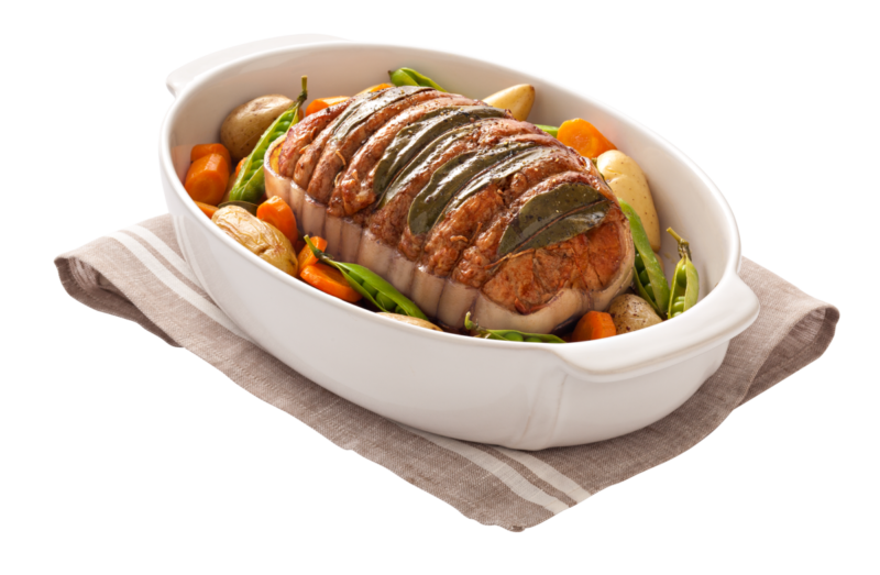 Image - Pyrex Signature White Oval Roaster, 35x23cm