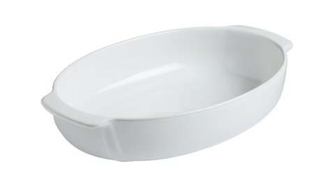 Image - Pyrex Signature White Oval Roaster, 25x18cm