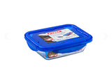 Image - Pyrex Cook & Go Glass Rectangular Dish with Lid, 20x15cm