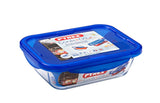 Image - Pyrex Cook & Go Glass Rectangular Dish with Lid, 24x18cm
