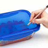 Image - Pyrex Cook & Go Glass Square Dish with Lid, 21x21x8cm