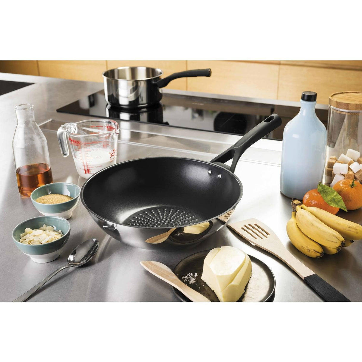 Image - Pyrex Expert Touch Wok, 28cm, Black