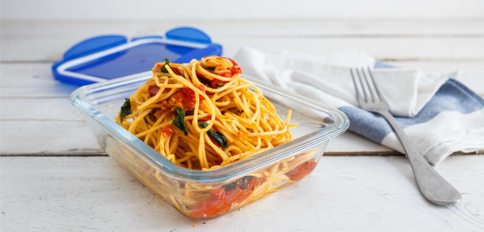 Image - Pyrex Cook and Go 2 Piece Rectangular Set with Blue Lid