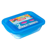 Image - Pyrex Cook and Go 2 Piece Rectangular Set, Blue