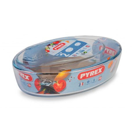 Image - Pyrex Essential Roaster Set of 2, 1.6L & 0.65L, Transparent