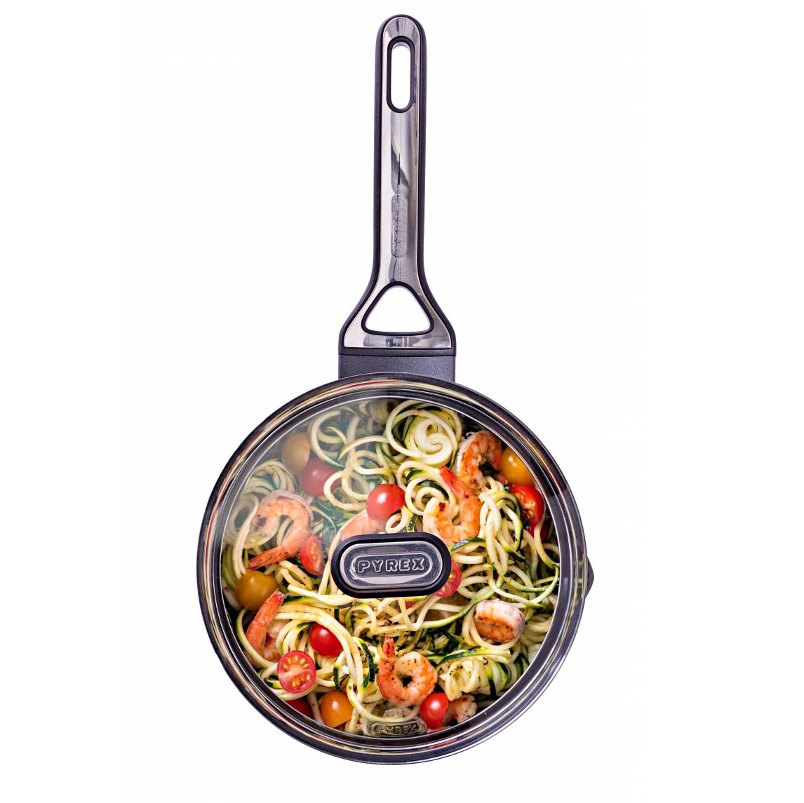 Image - Pyrex Origin+ Non-Stick Aluminium Induction Saucepan with Lid, 16cm