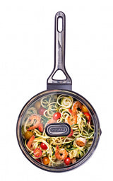 Image - Pyrex Origin+ Non-Stick Aluminium Induction Saucepan with Lid, 18cm