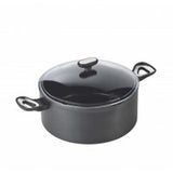 Image - Pyrex Origin+ Non-Stick Aluminium Induction Stewpot with Lid, 24cm