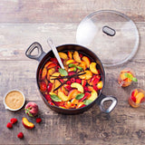 Image - Pyrex Origin+ Non-Stick Aluminium Induction Stewpot with Lid, 24cm