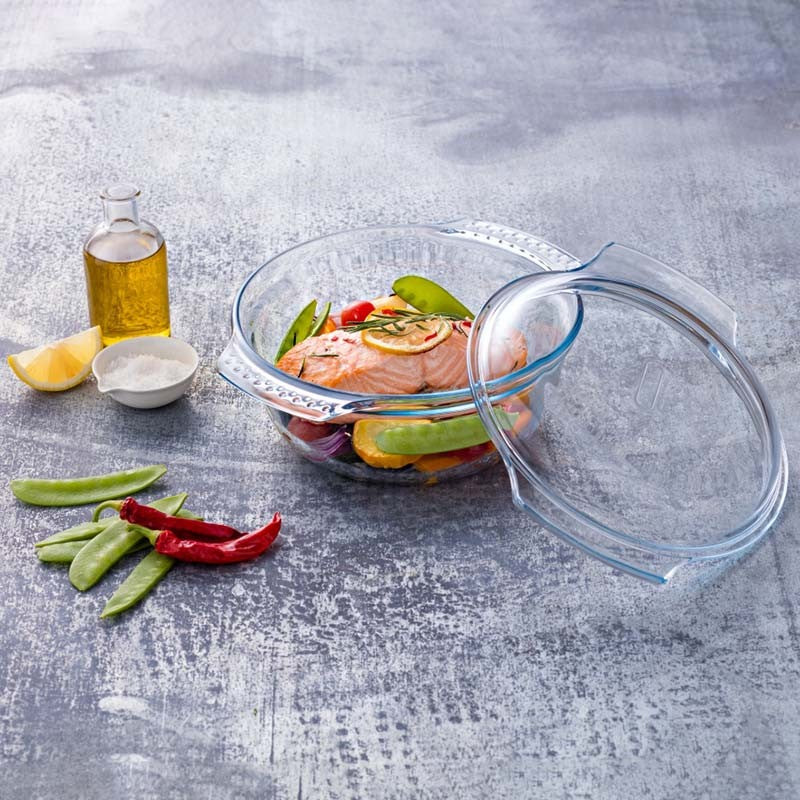 Image - Pyrex Irresistible Roaster and Casserole Set, 1.5 + 2.1L