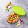 Image - Pyrex Cook & Store Oval Roaster with Lid, 3L