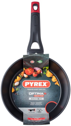 Image - Pyrex Optima Plus Frying Pan 24cm, Black