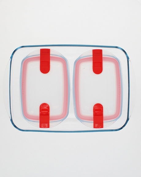 Image - Pyrex Cook & Store Food Containers with Roaster Set, 3pcs