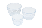 Image - Pyrex Cook & Freeze 3pc Set Round Containers