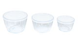 Image - Pyrex Cook & Freeze 3pc Set Round Containers
