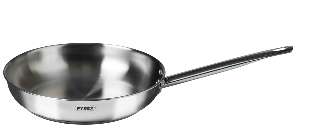 Image - Pyrex Master Stainless Steel Frypan, 24cm