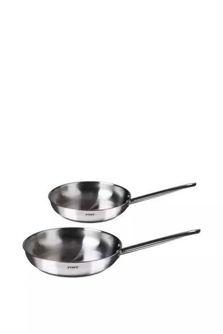 Image - Pyrex Master 2 Piece Fry Pan Set