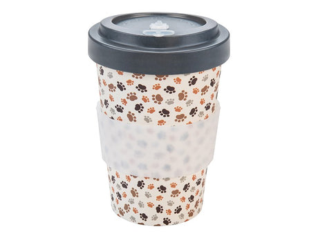 Image - WoodWay Eco Bamboo Fiber Cup, 400ml, Paws