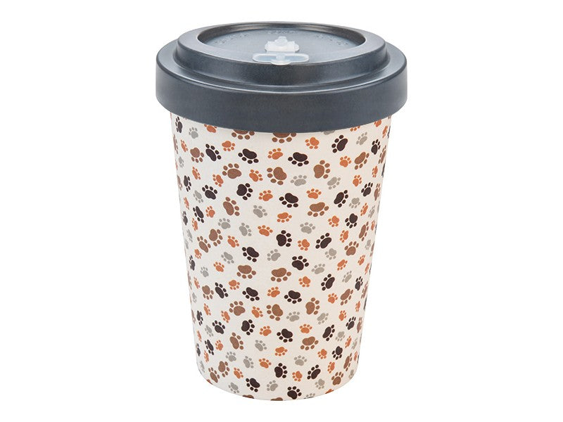 Image - WoodWay Eco Bamboo Fiber Cup, 400ml, Paws