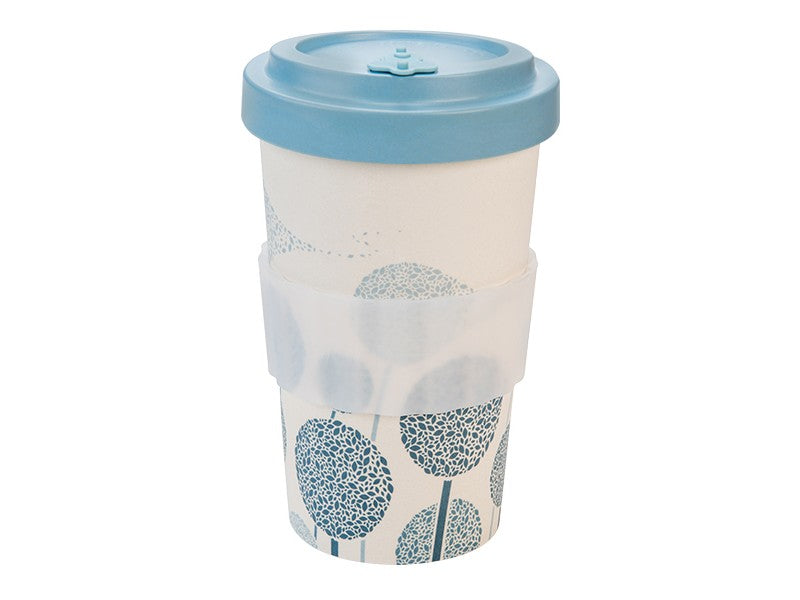 Image - WoodWay Eco Bamboo Fiber Cup, 500ml, Dandelions Blue