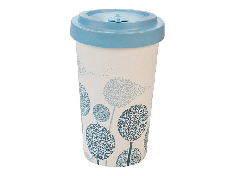 Image - WoodWay Eco Bamboo Fiber Cup, 500ml, Dandelions Blue