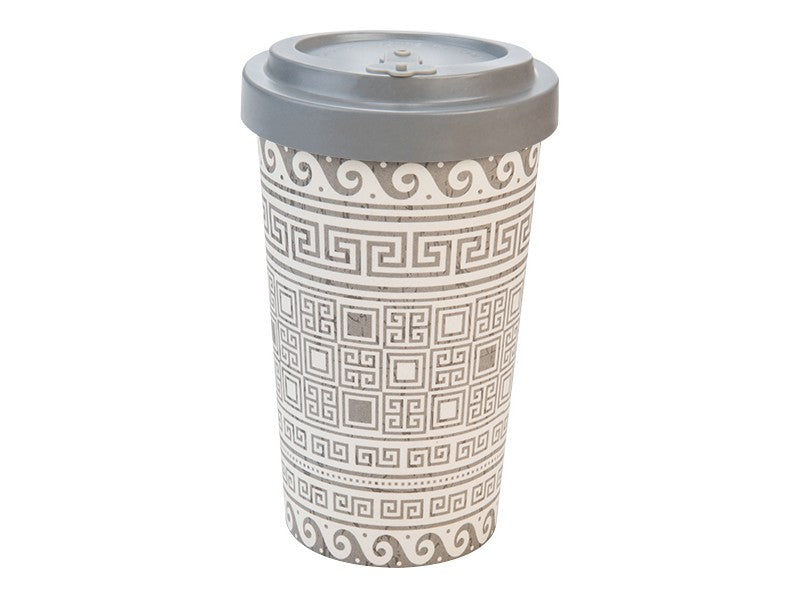 Image - WoodWay Eco Bamboo Fiber Cup, 500ml, Greek Grey