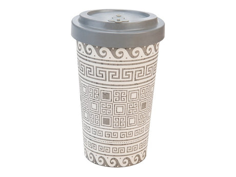 Image - WoodWay Eco Bamboo Fiber Cup, 500ml, Greek Grey