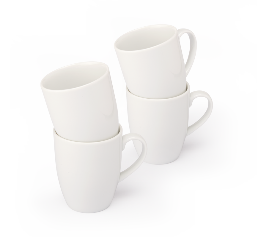 Image - Villeroy & Boch Sandhamn Mug Set, 4pc, White
